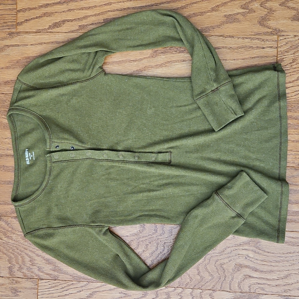 Old Navy Cozy Snug Crew-Neck Henley Size XS